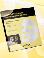 ماسک هیدروژلی درخشان شیشه‌ای پیشرفته حلزون موسین-Advanced Snail Mucin Glass Glow Hydrogel Mask - تصویر 4