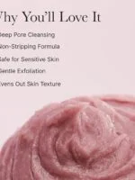 پاک کننده صورت آرنسیا موچی با عصاره گل رز  و برنج-arencia rice mochi cleanser - تصویر 2