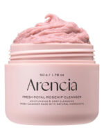 پاک کننده صورت آرنسیا موچی با عصاره گل رز  و برنج-arencia rice mochi cleanser