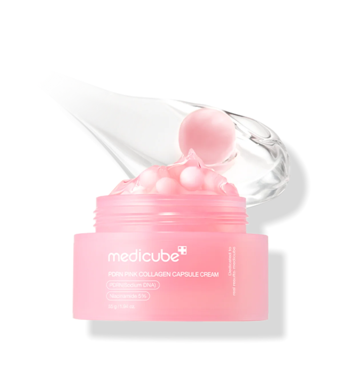 کرم کپسولی کلاژن صورتی مدی- PDRN Pink Collagen Capsule Cream medicube