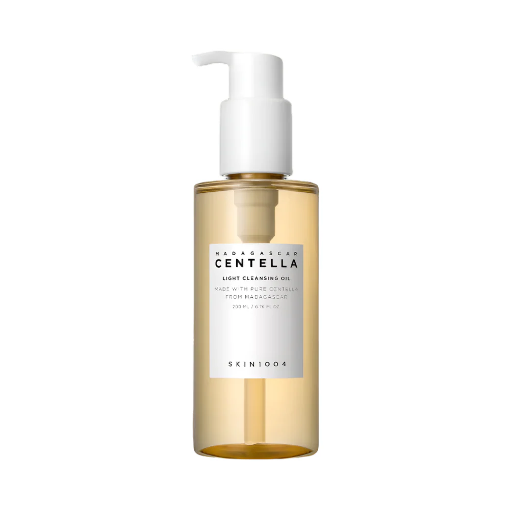 SKIN1004-Madagascar-Centella-Light-Cleansing-Oil-Arctisztito-olaj روغن پاک کننده سنتلای ماداگاسکار - SKIN1004 - Madagascar Centella Light Cleansing Oil - تصویر 1