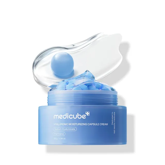 XXL_p0222199413 کپسول کرم مرطوب کننده هیالورونیک اسید مدیکوب-Medicube - Hyaluronic Moisturizing Capsule Cream - تصویر 1