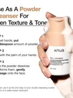 پودر پاک کننده روشن کننده آنزیم برنج آنوا-Rice Enzyme Brightening Cleansing Powder ANUA - تصویر 3