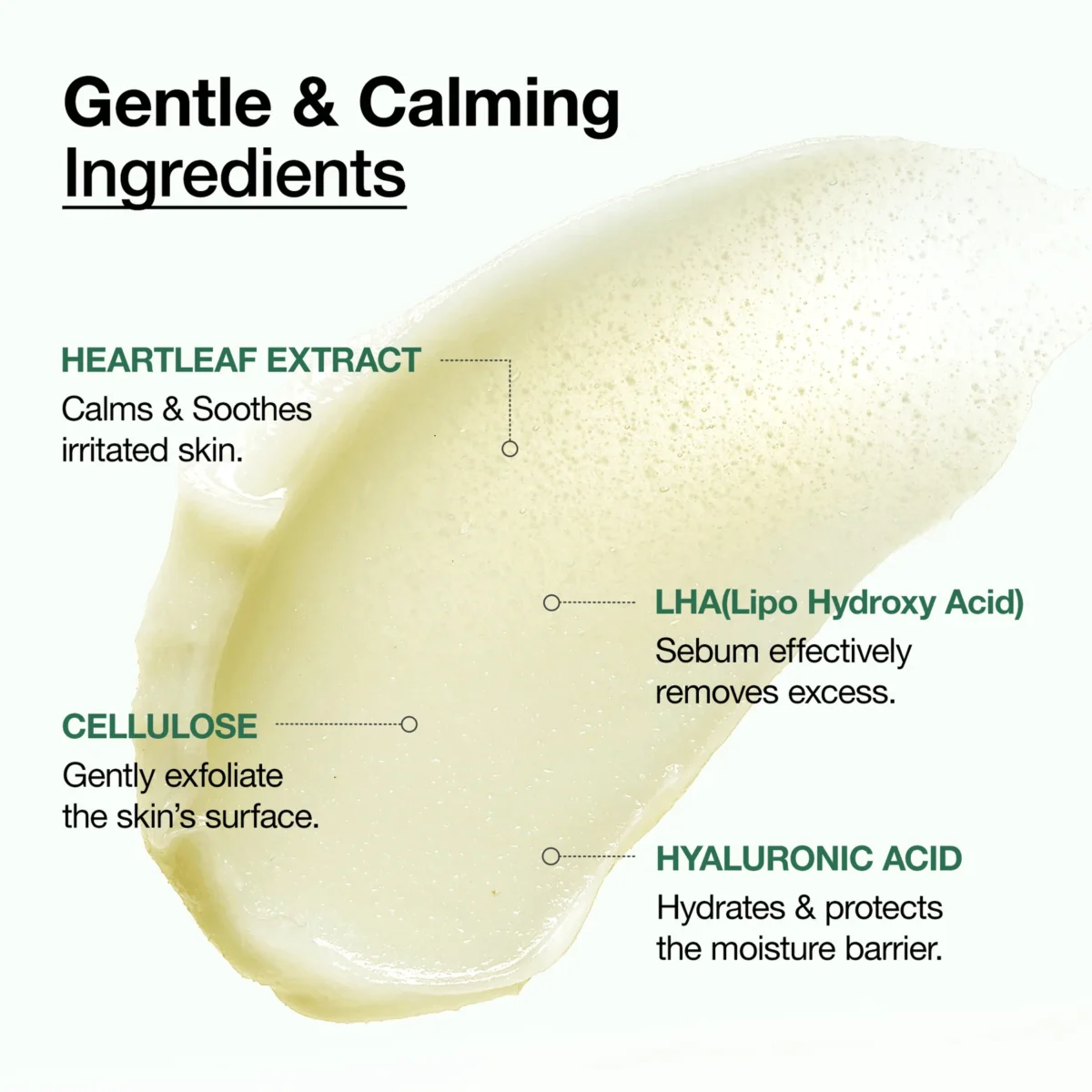 آنوا فوم پاک کننده مرطوب کننده سوکسینیک هارتلیف-Anua Heartleaf Succinic Moisture Cleansing Foam- - تصویر 5