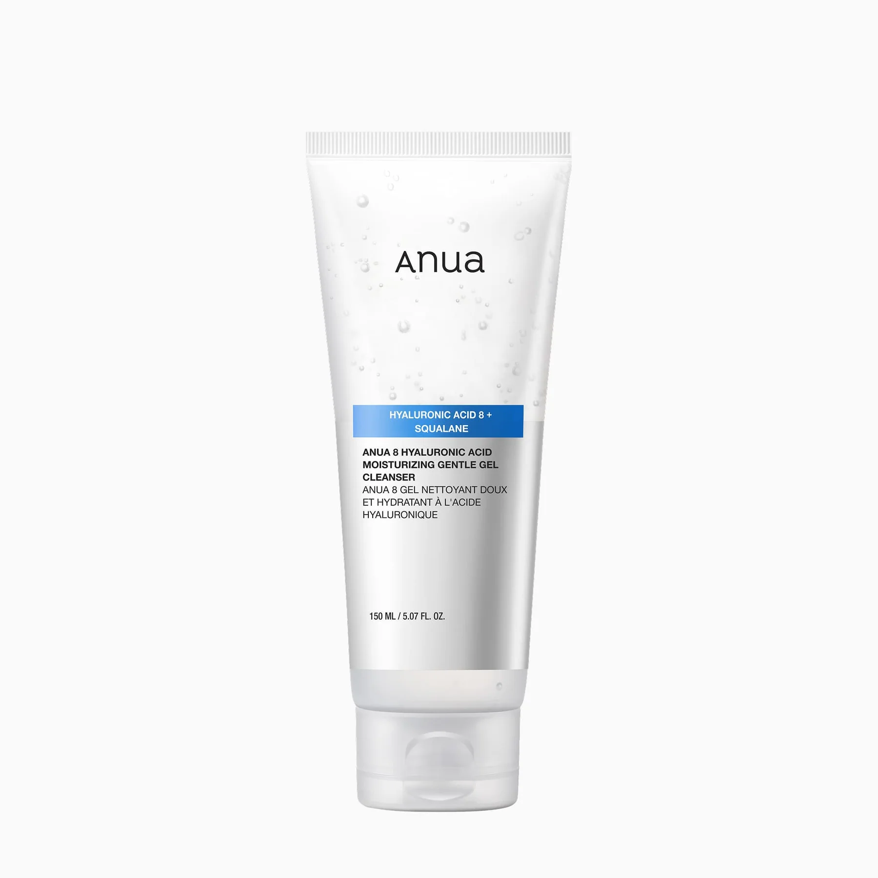 anua-us-cleanser-8-hyaluronic-acid-moisturizing-gentle-gel-cleanser-1239193698 شوینده ملایم مرطوب کننده هیالورونیک آنوا- Hyaluronic Acid Moisturizing Gentle Gel Cleanser ANUA - تصویر 1