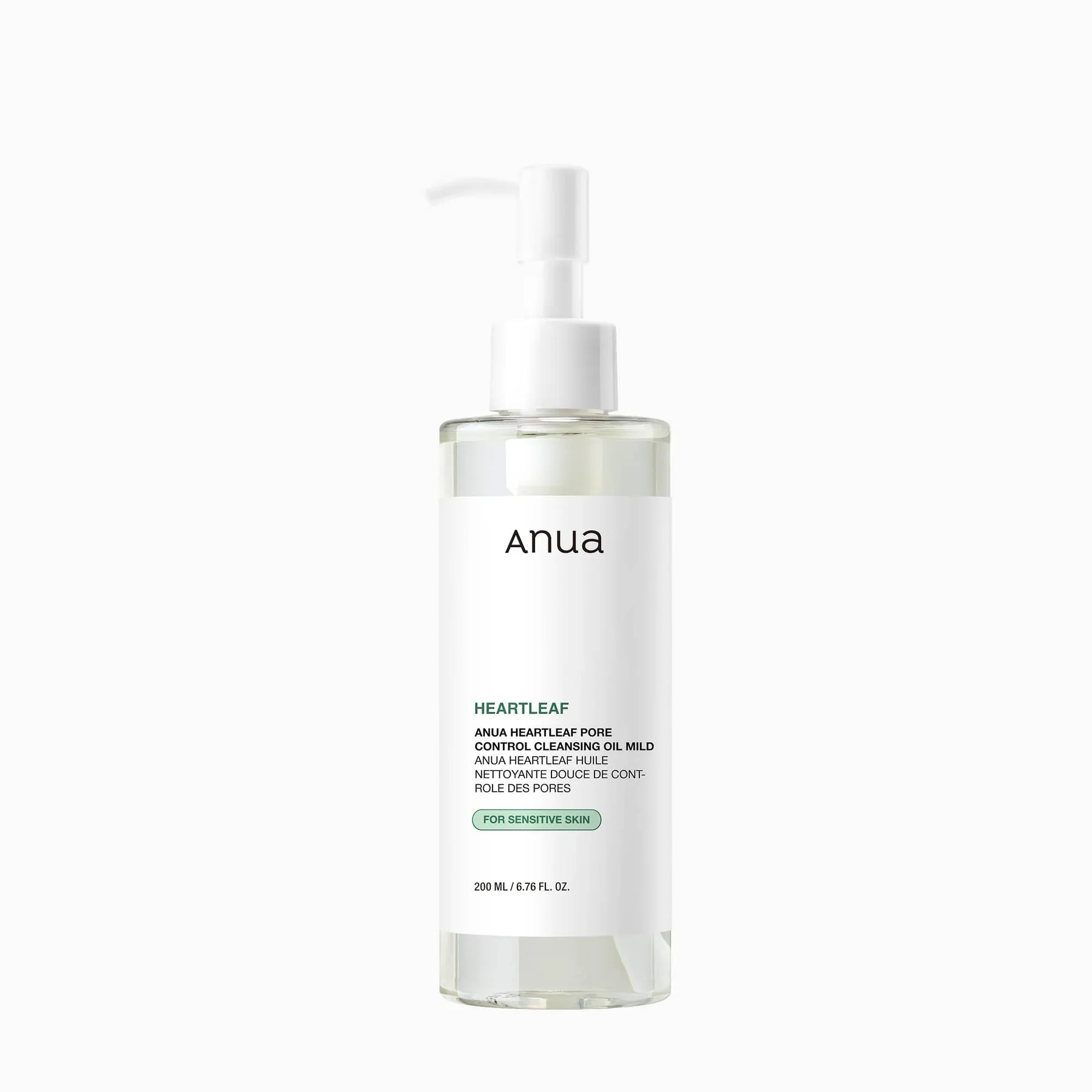 anua-us-cleanser-heartleaf-pore-cleansing-oil-mild-1239193741 روغن پاک کننده منافذ پوست هارت لیف ملایم آنوا-Heartleaf Pore Cleansing Oil Mild ANUA - تصویر 1