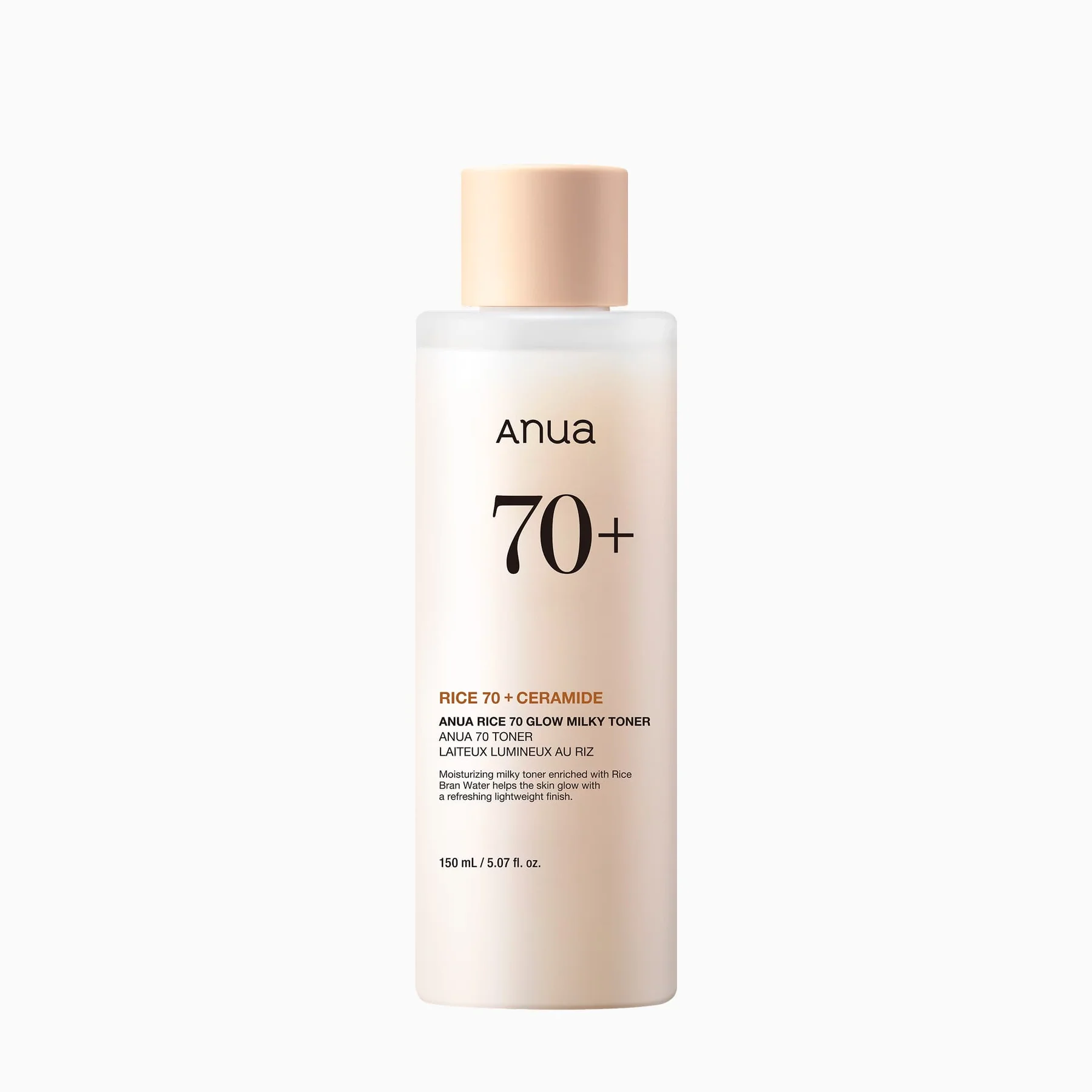 anua-us-toner-rice-70-glow-milky-toner-1239193716 تونر شیری براق کننده رایس آنوا-Rice 70 Glow Milky Toner anua - تصویر 1