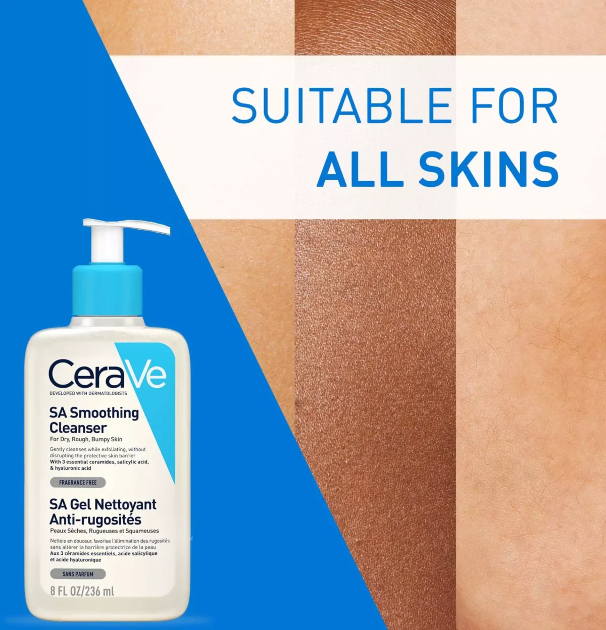 شوینده  سراوی اس ای  -CeraVe SA Smoothing - تصویر 4