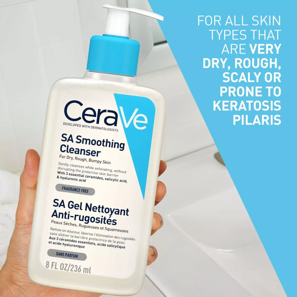 شوینده  سراوی اس ای  -CeraVe SA Smoothing - تصویر 3