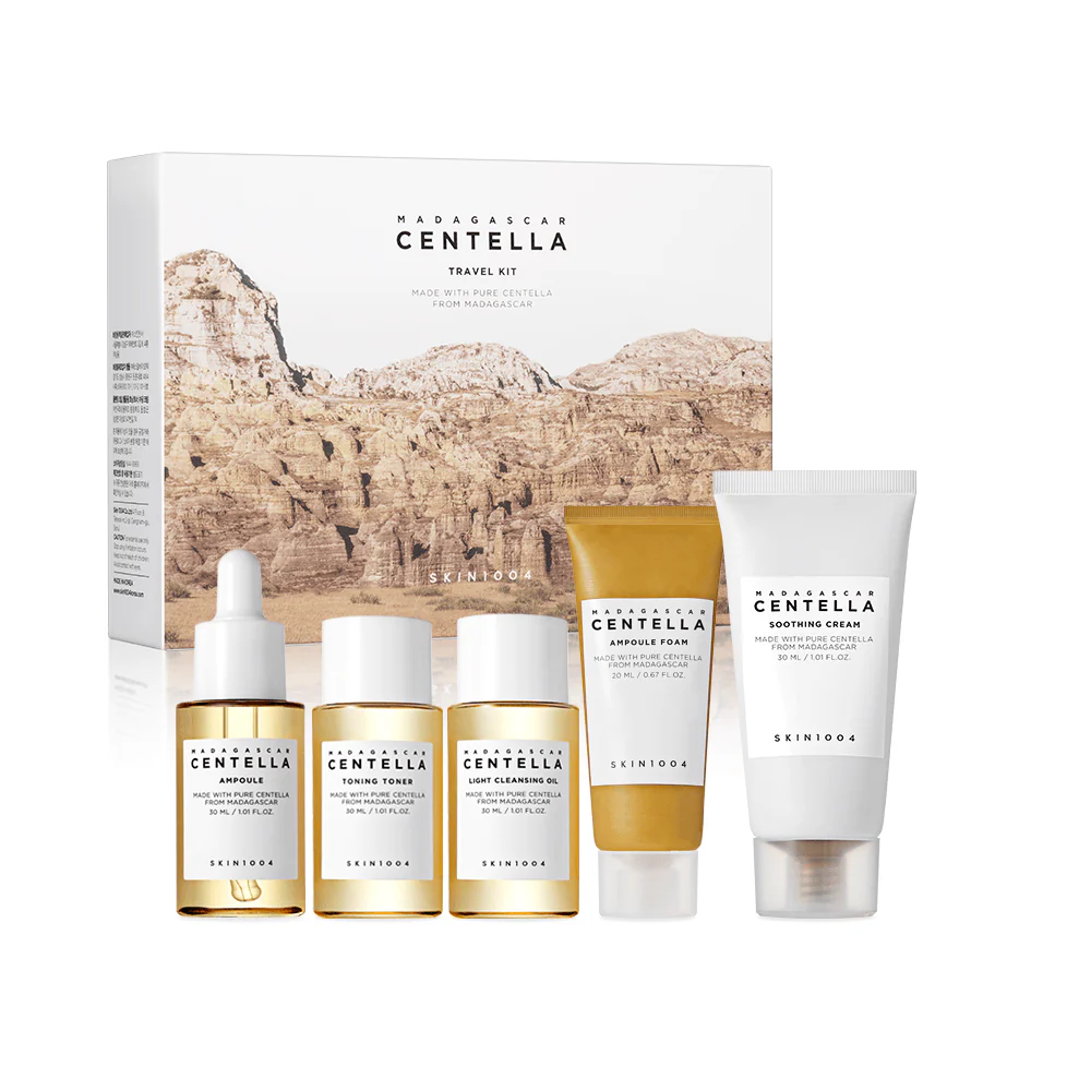 skin1004-others-centella-travel-kit-1219913357_1440x کیت مسافرتی مادگاسکار سنتلا -Centella Travel Kit - تصویر 1
