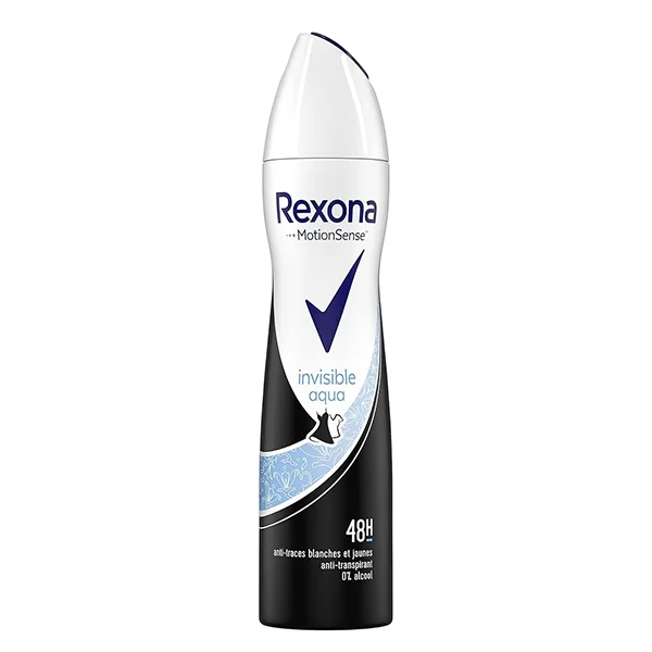 1-167 اسپری ضد تعریق زنانه اینویزیبل آکوا رکسونا Rexona Invisible Aqua Spray - تصویر 1