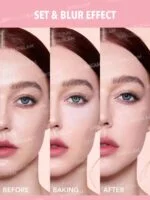 پودر فیکس کننده صورت و زیر چشم دوکاره-بابلگام شیگلمInsta-Ready Face & Under Eye Setting Powder - تصویر 4