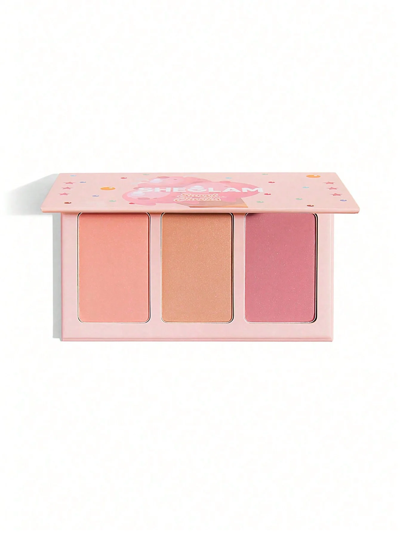 shein@v1@151 سوییت چیکس رژگونه سه رنگ شیگلم Sweet Cheeks Blush Trio-Enamored - تصویر 1