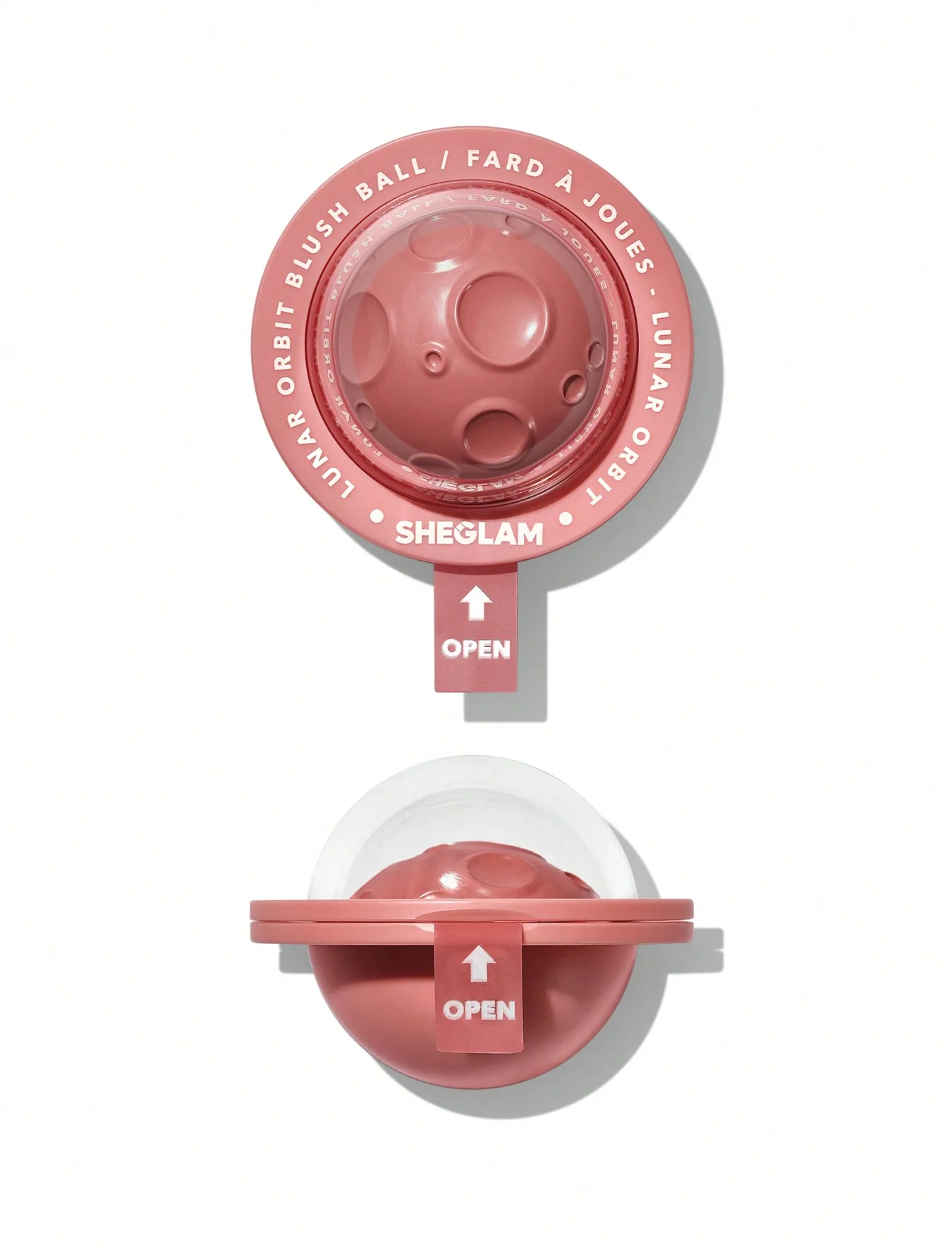 shein@v1@151 رژگونه ی فضایی شیگلم Lunar Orbit Blush Ball-Adorn sheglam - تصویر 1