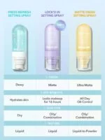 اسپری فیکس لاک‌دی این شیگلم Lock'd In Setting Spray - تصویر 2