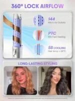 دستگاه  مو 3 کاره شیگلم Cool Lock Airflow Styler - تصویر 2