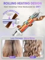 دستگاه صاف کننده و فر کننده مو شیگلم با جریان باد سرد One Touch Airflow Styler Pro - تصویر 2
