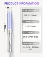 دستگاه صاف کننده و فر کننده مو شیگلم با جریان باد سرد One Touch Airflow Styler Pro - تصویر 4