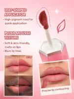 رژ لب و گونه ایر پلاش شیگلم  Air Plush Lip & Cheek Cream-High Winds - تصویر 5