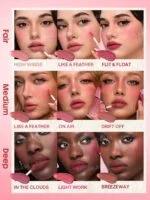 رژ لب و گونه ایر پلاش شیگلم  Air Plush Lip & Cheek Cream-High Winds - تصویر 4