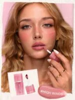 رژ لب و گونه ایر پلاش شیگلم  Air Plush Lip & Cheek Cream-High Winds - تصویر 3