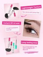 ریمل مژه و ابرو بالا و پایین شیگلم Lashlighter Up & Out Mascara - تصویر 2