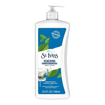 51-4t9IeYRL._SX425_ لوسیون دست و بدن کلاژن و الاستین سنت ایوز St. Ives Body Lotion - تصویر 1