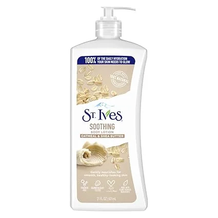 51DFk0mDbaL._SX425_ لوسیون مرطوب کننده دست و بدن جو دوسر و کره شی سنت ایوز St. Ives Soothing Hand & Body Lotion - تصویر 1