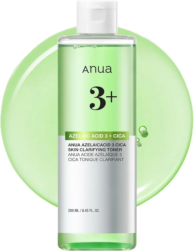 61B9KXkGSLL._AC_SX679_ تونر شفاف کننده آنوا آزلائیک اسید Anua Azelaic Acid 3 CICA Clarifying Toner - تصویر 1