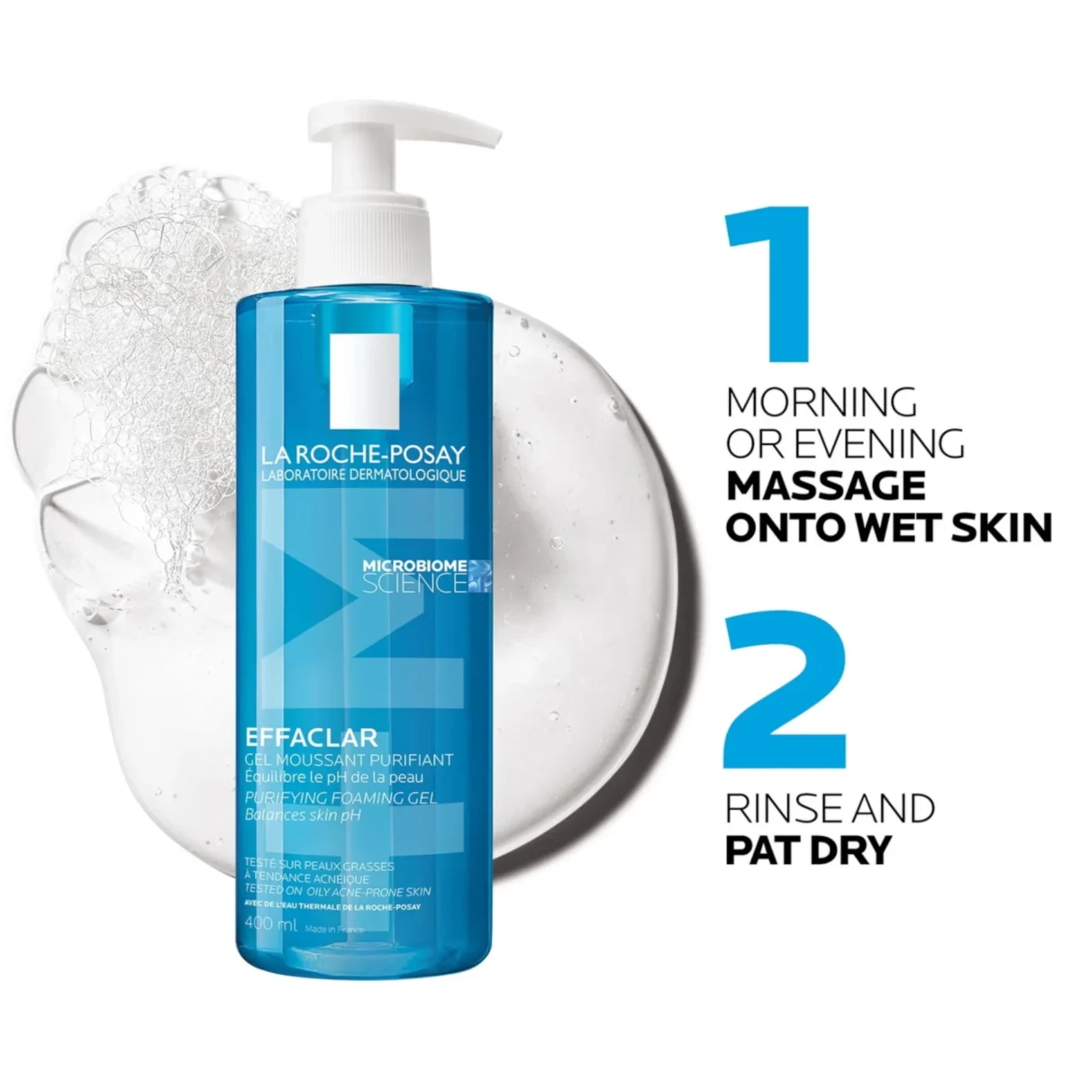 معرفی ژل شستشوی لاروش پوزای Effaclar La Roche-Posay Effaclar Purifying Foaming Gel - تصویر 4