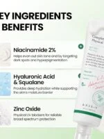 AXIS-Y Complete No-Stress Physical Sunscreen - تصویر 3