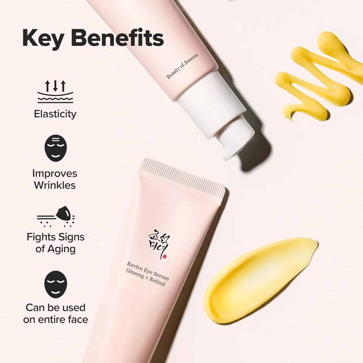 سرم دور چشم ریوایو بیوتی آف چوسون با نیاسینامید رتینالBeauty of Joseon Revive Eye Serum with Retinal - تصویر 2