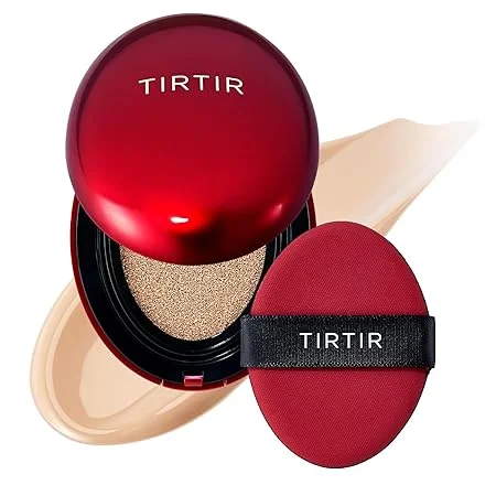 71GpfoUxkSL._SY450_ کرم پودر کوشن تیر تیر TIRTIR Mask Fit Red Cushion Foundation - تصویر 1