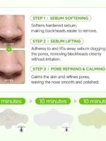 پک ماسک بینی 3 مرحله کاکتوس دکتر ملاکسین DR.MELAXIN CACTOX 3-Step Nose Mask Pack - تصویر 5