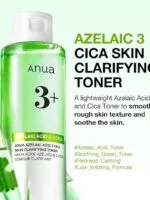 تونر شفاف کننده آنوا آزلائیک اسید Anua Azelaic Acid 3 CICA Clarifying Toner - تصویر 4