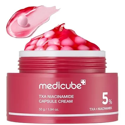71mB8IXpT+L._SX425_ کرم کپسولی مدیکوب با TXA + نیاسینامید medicube Capsule Cream with TXA - تصویر 1