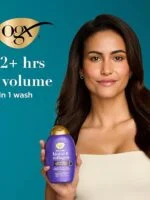 شامپو بنفش حجم دهنده  اوجی ایکس- OGX Thick & Full + Biotin & Collagen Volumizing Shampoo - تصویر 4