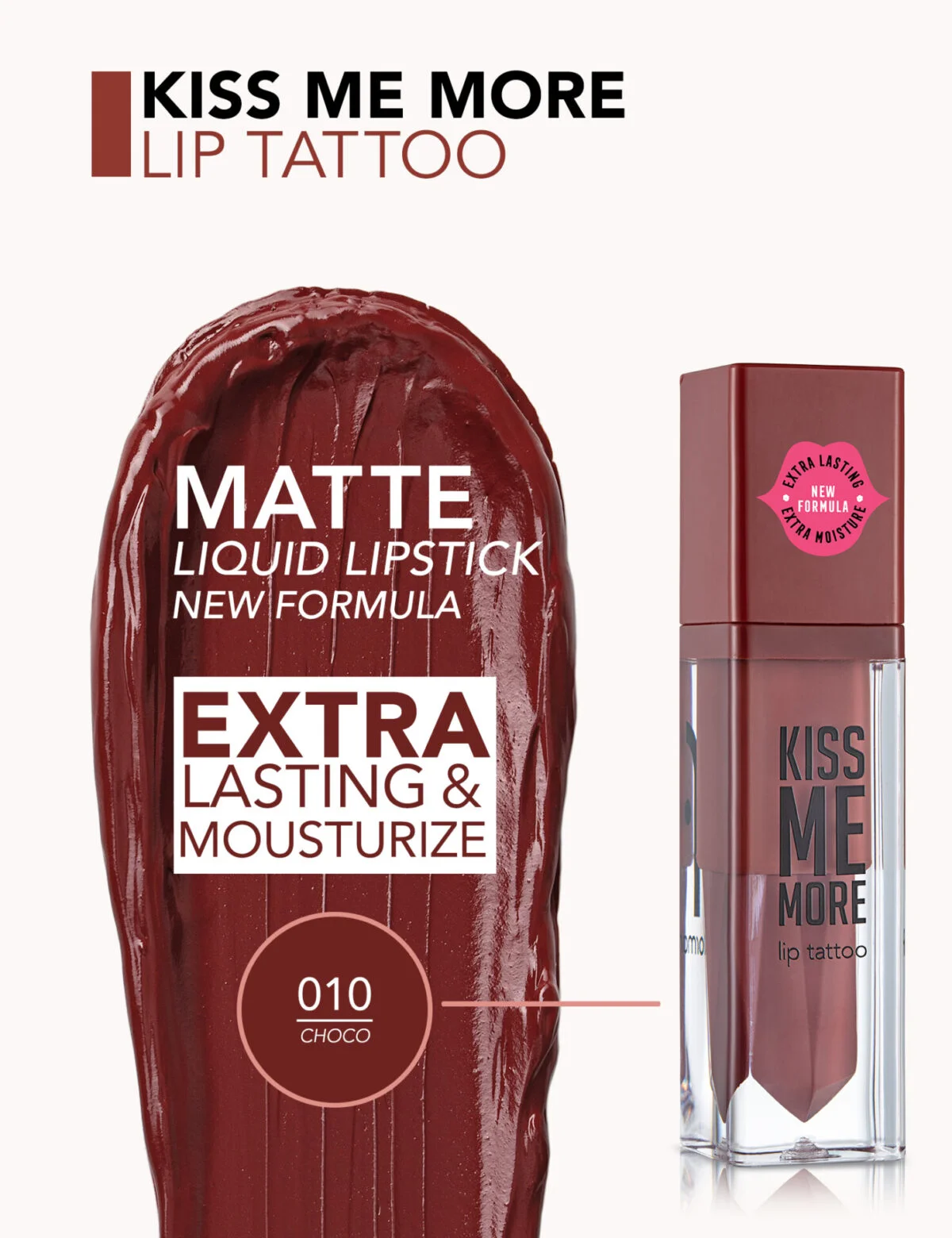 لیپ گلاس های مات 8 ساعت فلورمار Kiss Me More Lip Tattoo - تصویر 5