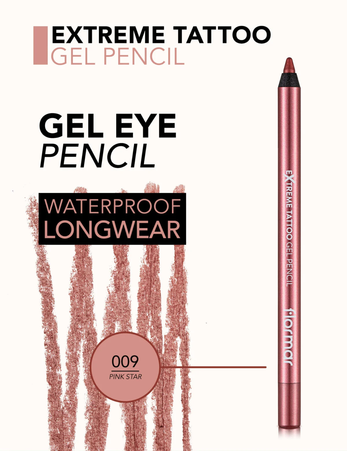 مداد ژل تاتو اکستریم فلورمار Extreme Tattoo Gel Pencil - تصویر 6