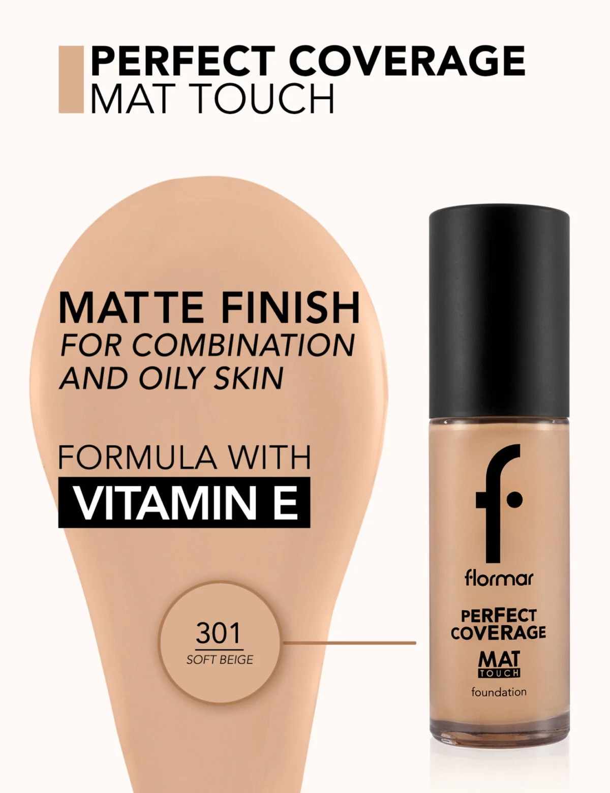 کرم پودر مات فلورمار Mat Touch Foundation - تصویر 2
