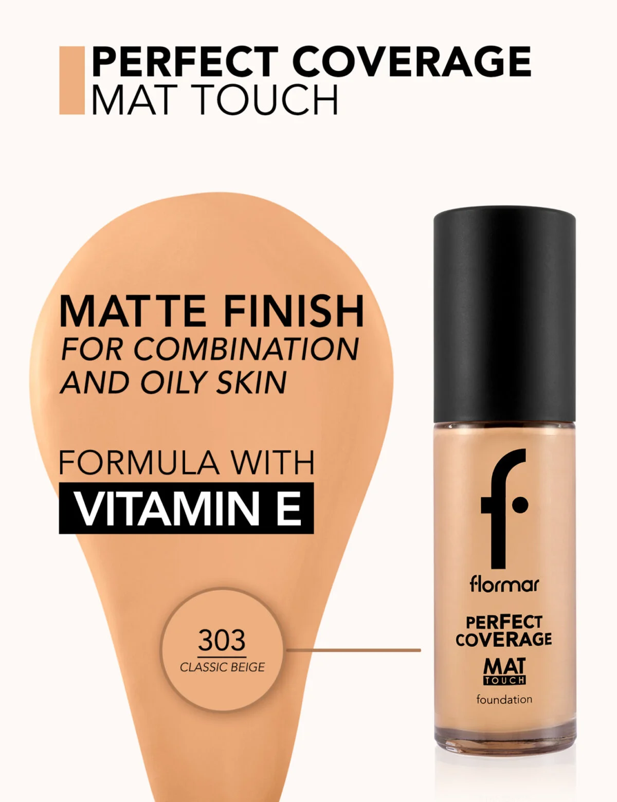 کرم پودر مات فلورمار Mat Touch Foundation - تصویر 3