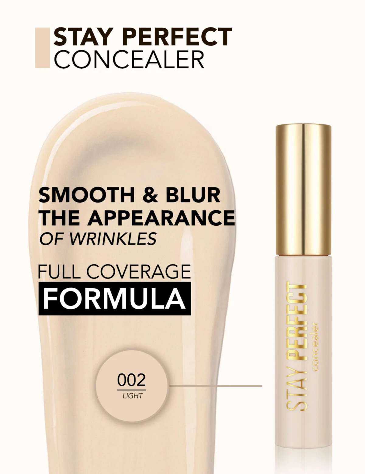 کانسیلر فلورمار پرفکت کاورج FLORMAR CONCEALER STAY PERFECT - تصویر 3