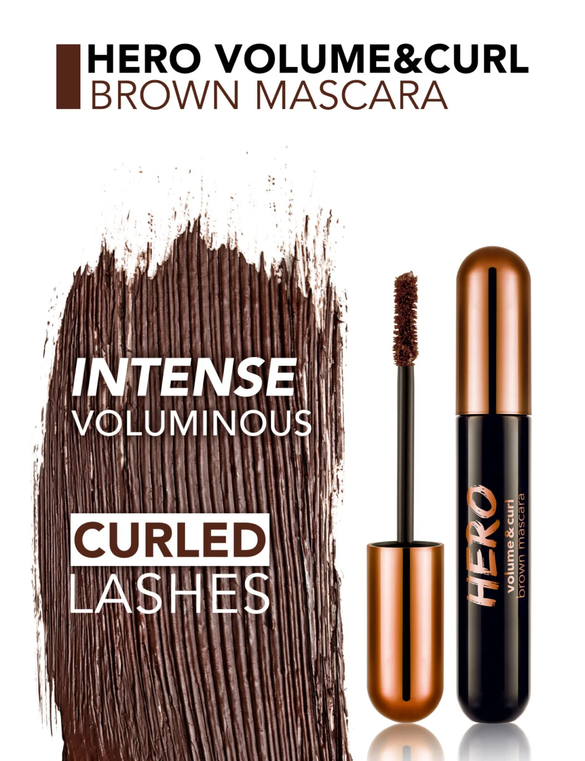 ریمل حجم دهنده و فر کننده هیرو فلورمار Hero Volume & Curl Mascara - تصویر 4