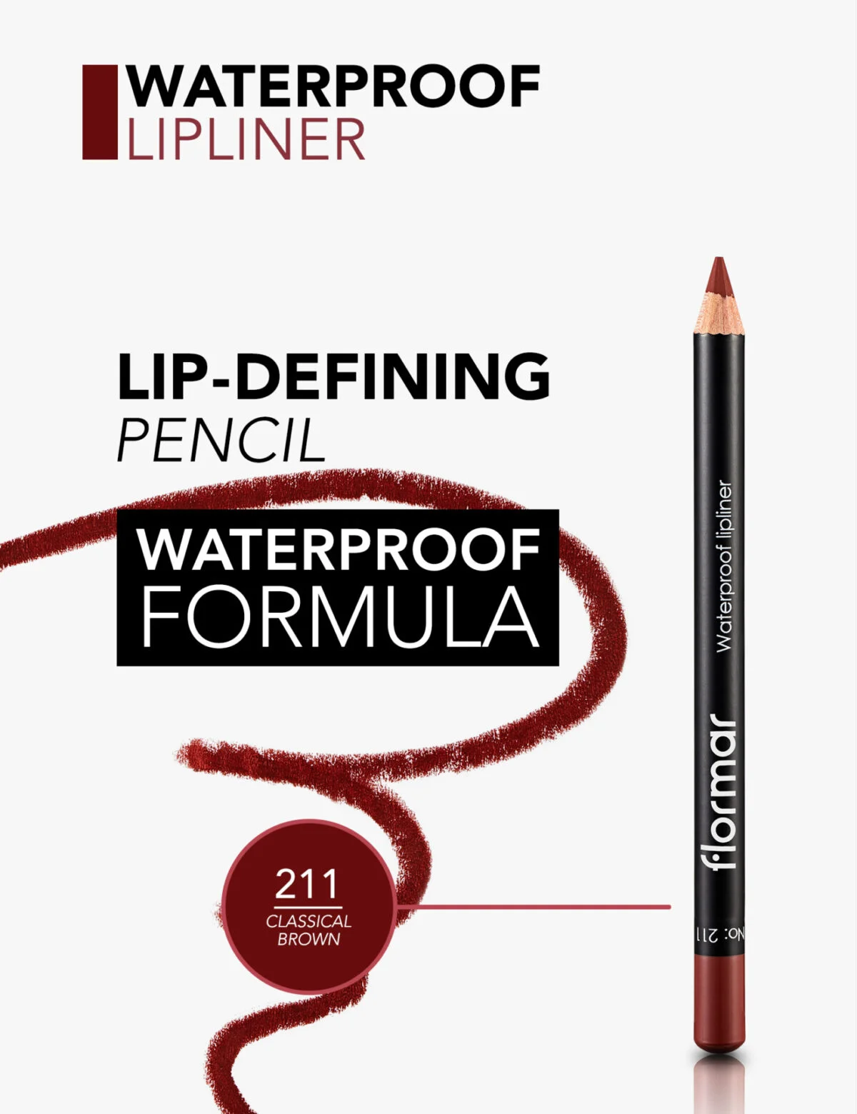 خط لب ضد آب فلورمار Waterproof Lipliner - تصویر 6