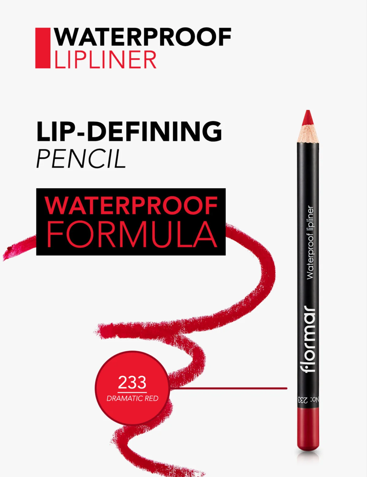 خط لب ضد آب فلورمار Waterproof Lipliner - تصویر 7