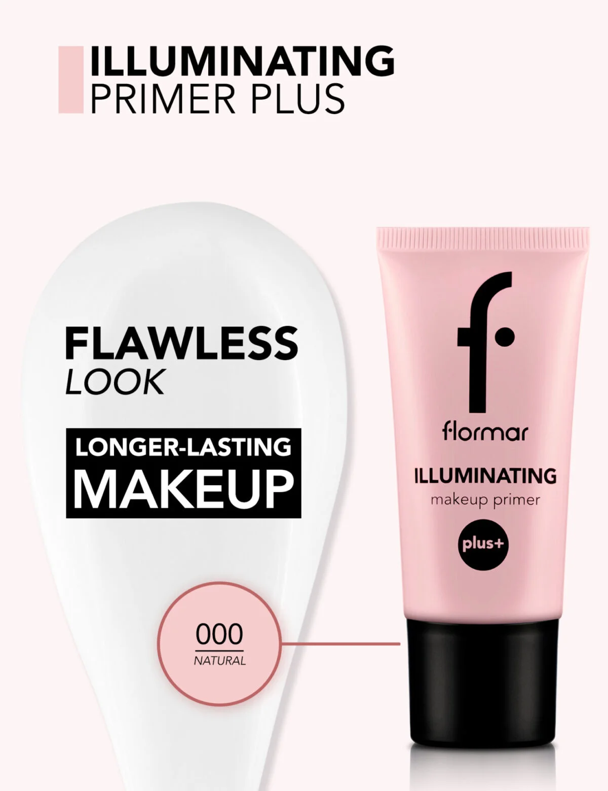 پرایمر آرایش روشن کننده پلاس روشن کننده Illuminating Makeup Primer Plus+ - تصویر 3