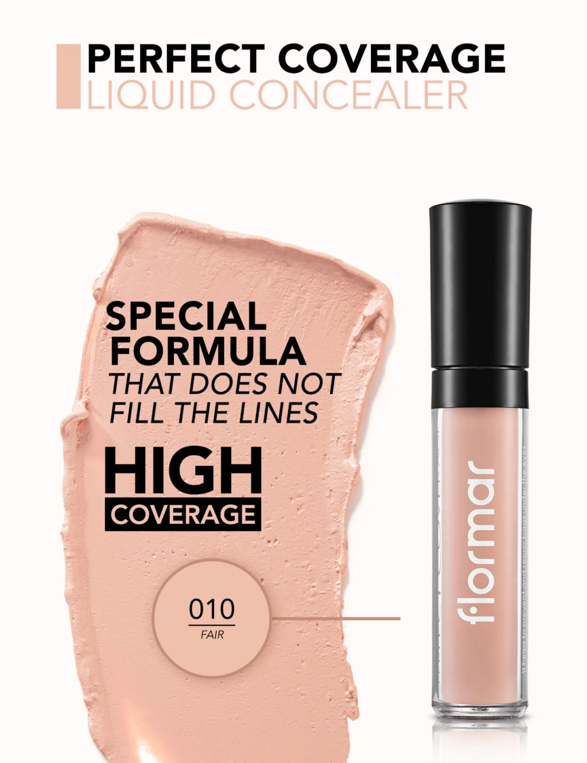 کانسیلر مایع  فلورمار Perfect Coverage Liquid Concealer - تصویر 2