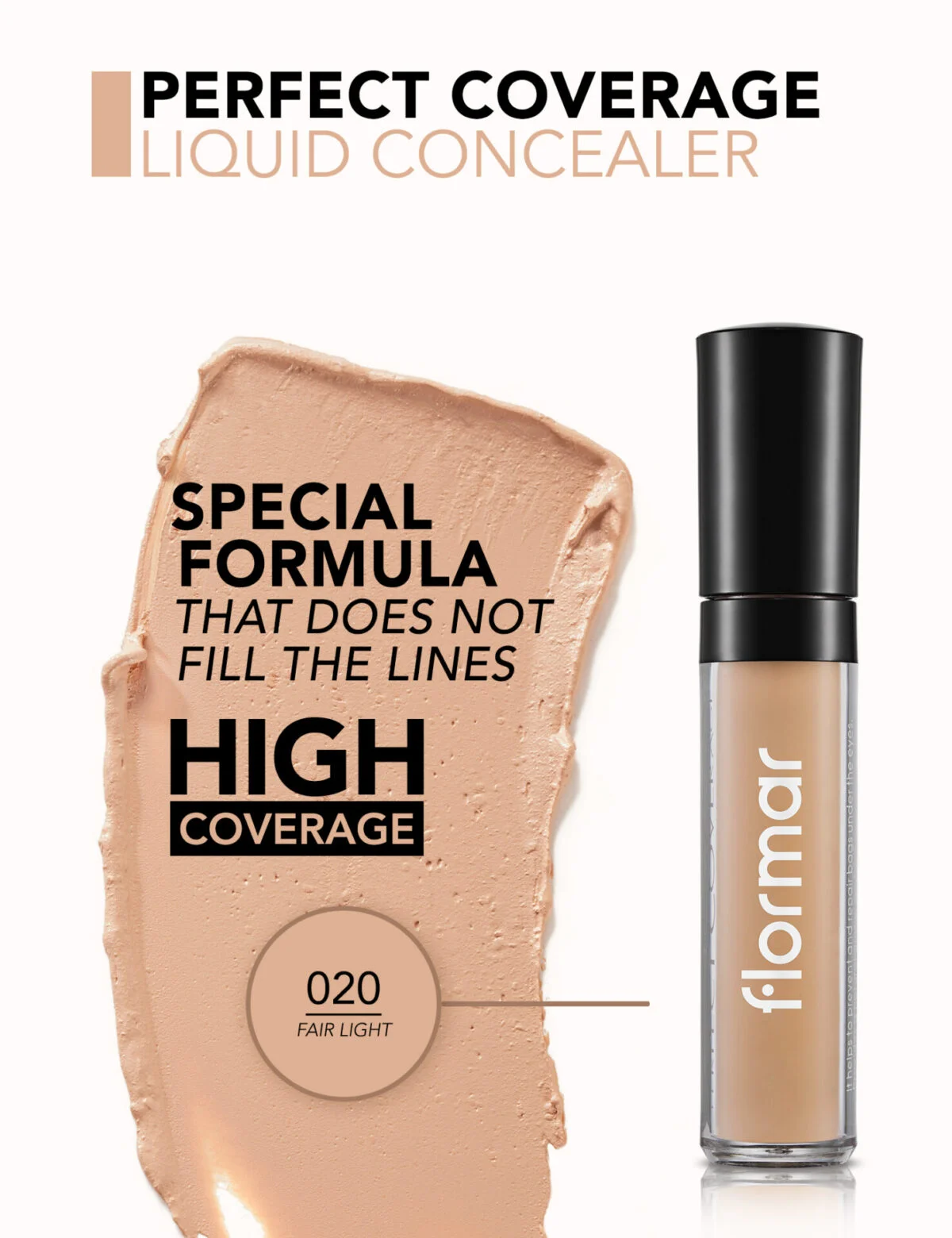 کانسیلر مایع  فلورمار Perfect Coverage Liquid Concealer - تصویر 3