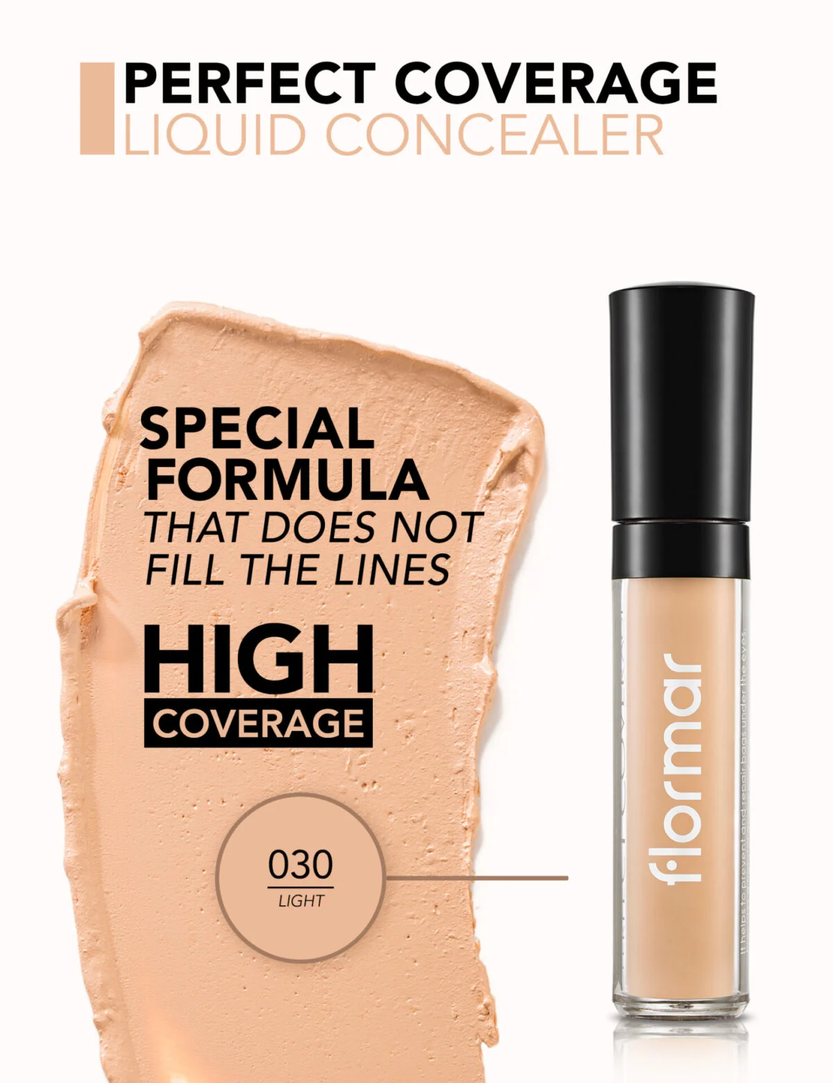 کانسیلر مایع  فلورمار Perfect Coverage Liquid Concealer - تصویر 4