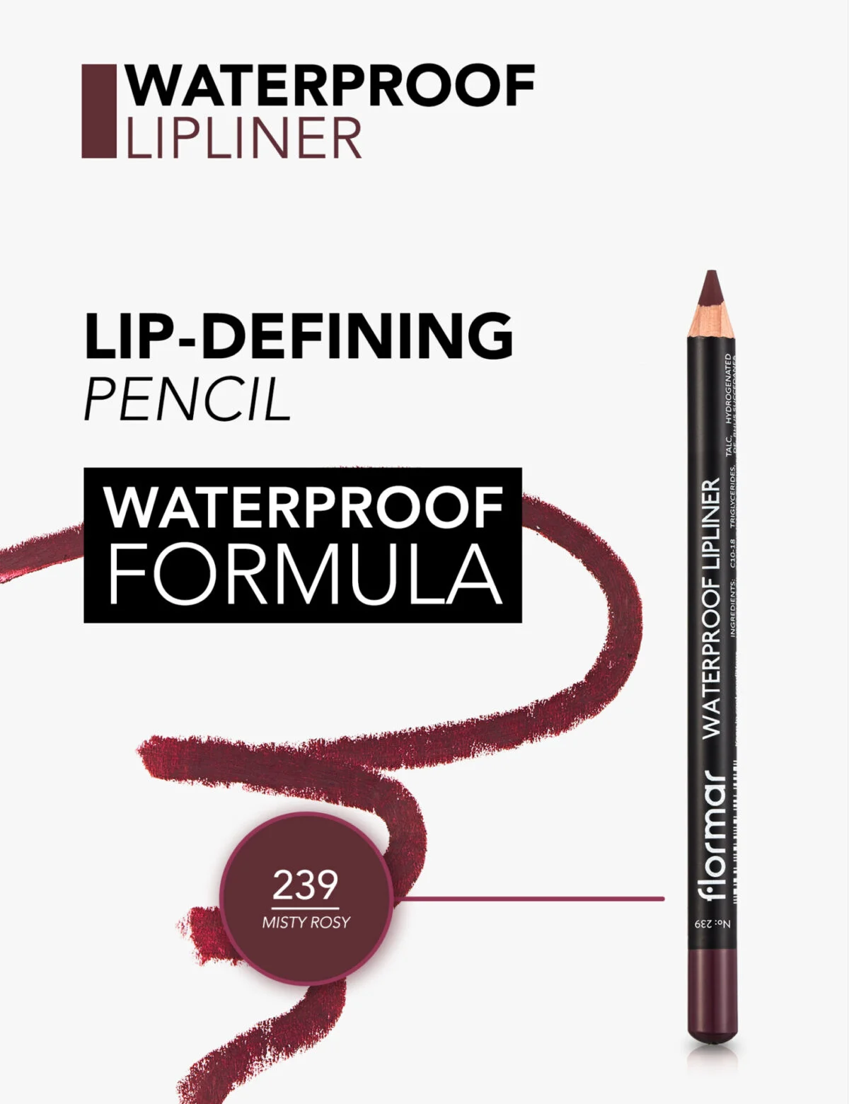 خط لب ضد آب فلورمار Waterproof Lipliner - تصویر 9